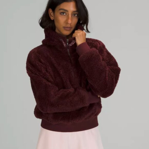 Lululemon Textured Fleece Half-Zip - Picture 1 of 4